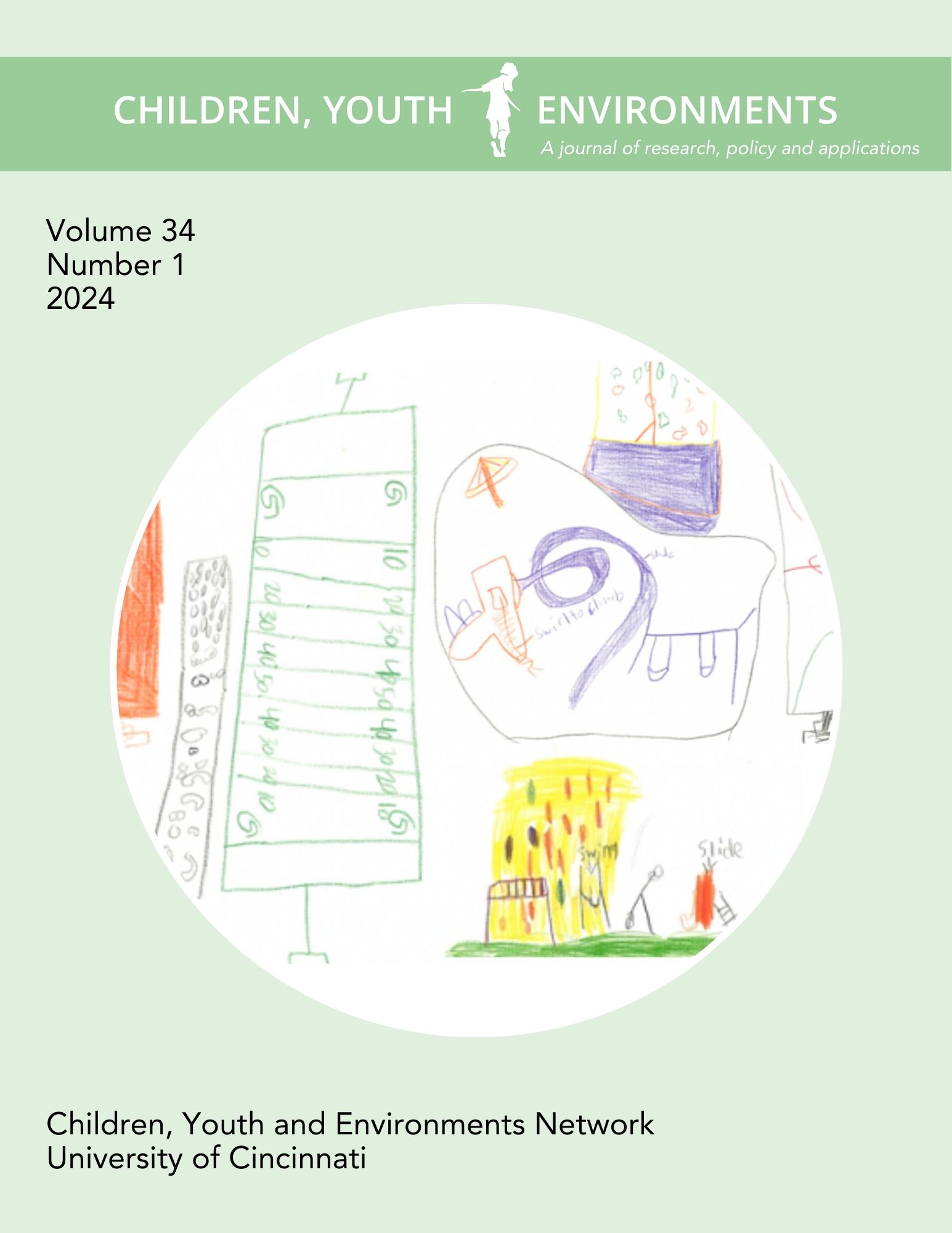 					View Vol. 34 No. 1 (2024): Children, Youth and Environments
				