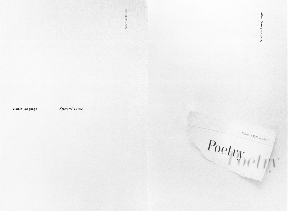 					View Vol. 23 No. 1 (1989): The Printed Poem and the Reader
				