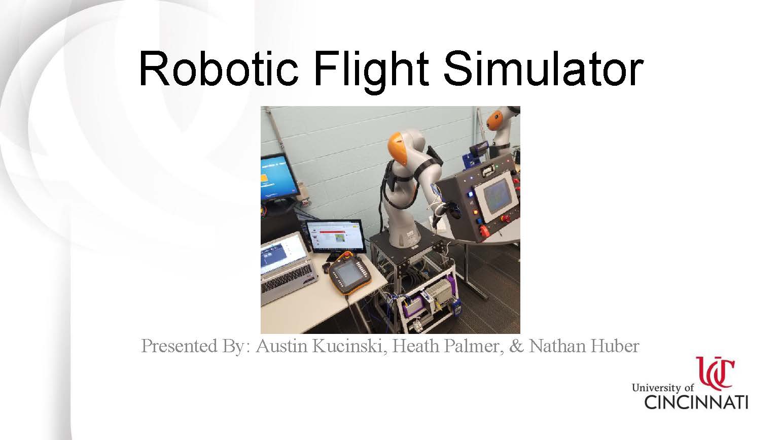 Robotic Flight Simulator