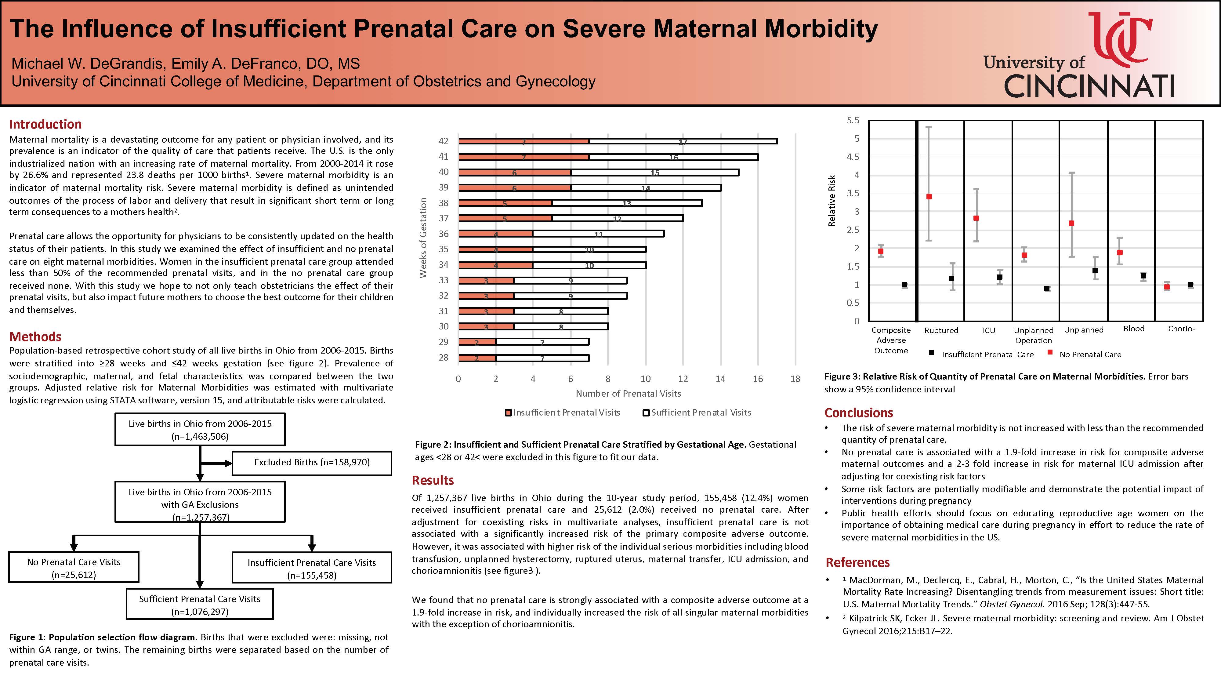 The Influence of Insufficient Prenatal Care on Severe Maternal Morbidity